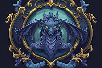 do fantasy game logo