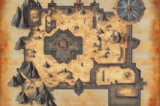 create cinematic fantasy maps with epic landscapes