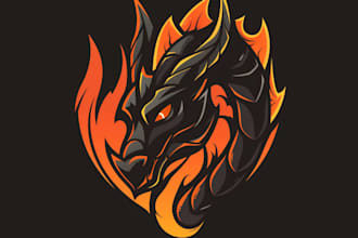fantasy, rpg, sci fi, steam animated game logo