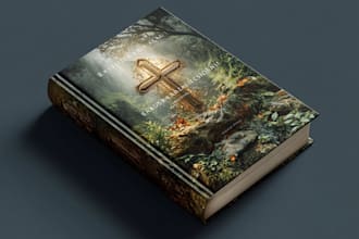 design bible themed children story book illustration