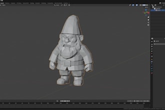 design custom low poly environment and game asset models