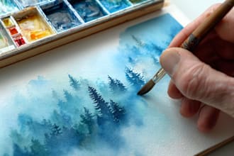 paint a watercolor painting for you