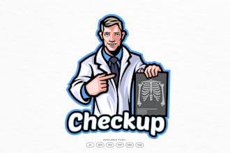 design unique custom doctors, medical logo