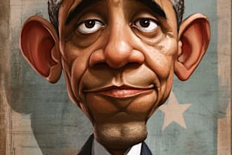 create digital political cartoon for political cartoon