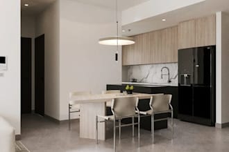 renew 3d modern apartment,dining set,wall panel,cgi furniture layout,living area