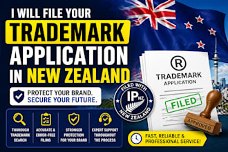 file your trade mark application in new zealand