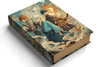 design fantasy book cover illustration art
