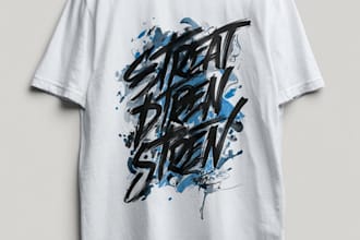 creative and modern t shirt design