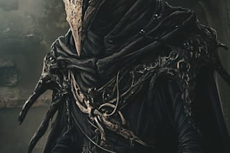 do horror character design