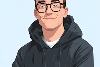 create a disney cartoon illustration