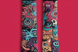 design a unique socks design