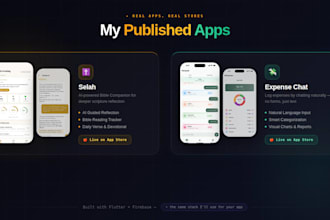 build a crossplatform ios and android app using flutter