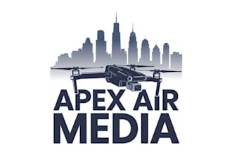 create a professional media company logo design