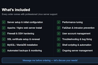set up, configure, and manage your linux server
