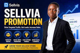 promote your sellvia store and boost traffic sales