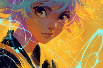 design original anime character art