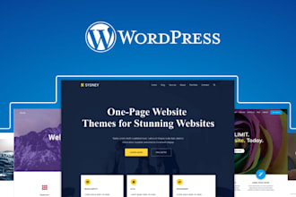 build a wordpress website