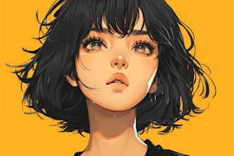 draw you an anime portrait or icon