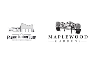create elegant wedding logo initials or monogram