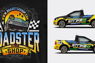 create amazing automotive logo design