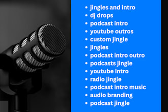 produce unique jingles and intros for your podcast or brand