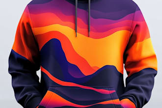 create amazing hoodie mockup design