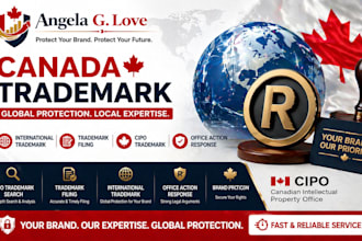 handle international canada trademark filing cipo search and office action