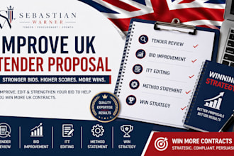improve UK tender proposal, itt bid, method statement, win strategy