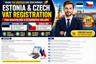 do estonia and czech vat registration for amazon fba sellers oss
