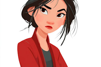 do disney cartoon portrait