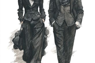 draw fashion and colorfull digital illustration