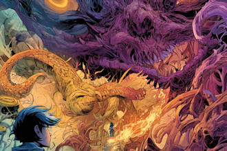 comic book illustration with comic book illustrator