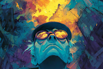 comic book illustration with comic book illustrator