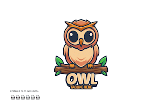 do modern creative awesome outstanding owl logo