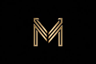 design a minimal and luxury business logo with copyrights