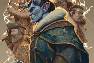 dnd character art and dnd character art