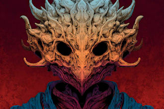 fantasy horror and fantasy horror character