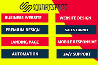 build squarespace website development sqaurespace design squarespace redesign