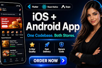 develop hybrid ios andriod flutter react native app ionic angular app deployment