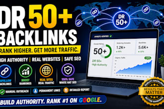 create high authority dr50