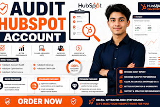 audit hubspot account optimization hubspot performance husbspot cleanup