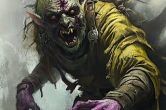 do horror character design