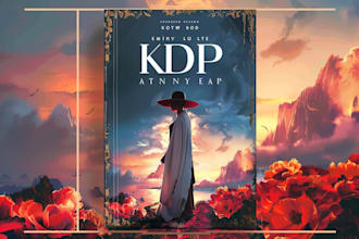 design fantasy book cover, KDP book cover, kindle cover, ebook cover