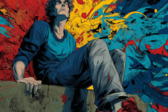 comic book illustration with comic book illustrator