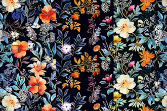seamless pattern, pattern design, textile design
