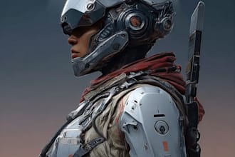 design sci fi art, concept art, sci fi art illustration