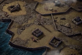 design fantasy island and landscape maps