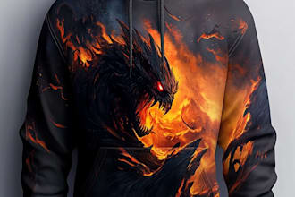 do custom hoodie design or clothing design