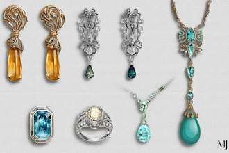 design jewelry sketches for you