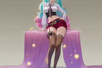 draw anime character art illustration